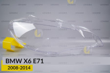 Скло фари BMW X6 E71 (2008-2014) праве