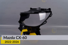 Стекло фары Mazda CX-60 (2022-2026) левое