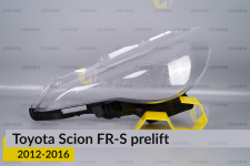 Скло фари Toyota Scion FR-S (2012-2016) дорест ліве