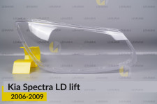 Скло фари Kia Spectra LD (2006-2009) рест праве