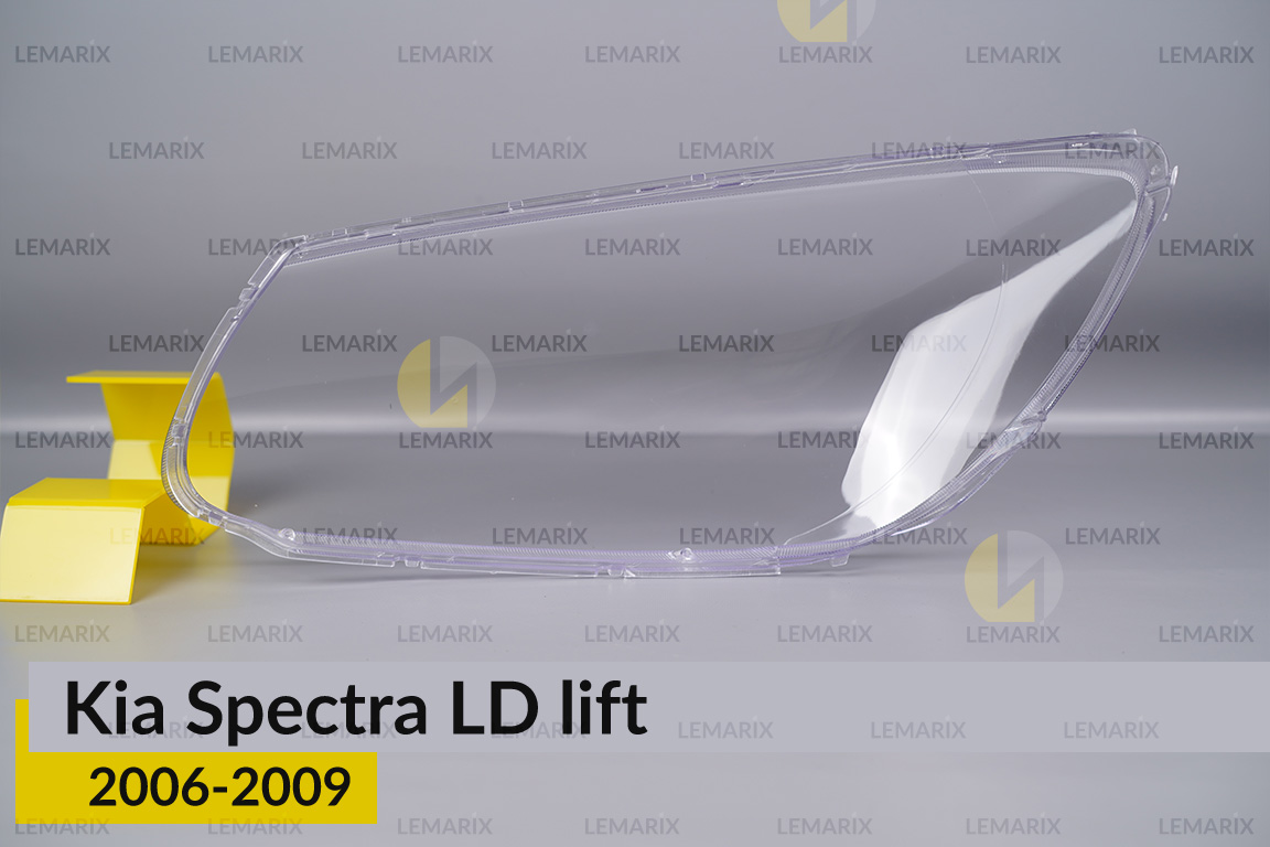 Скло фари Kia Spectra LD (2006-2009) рест праве