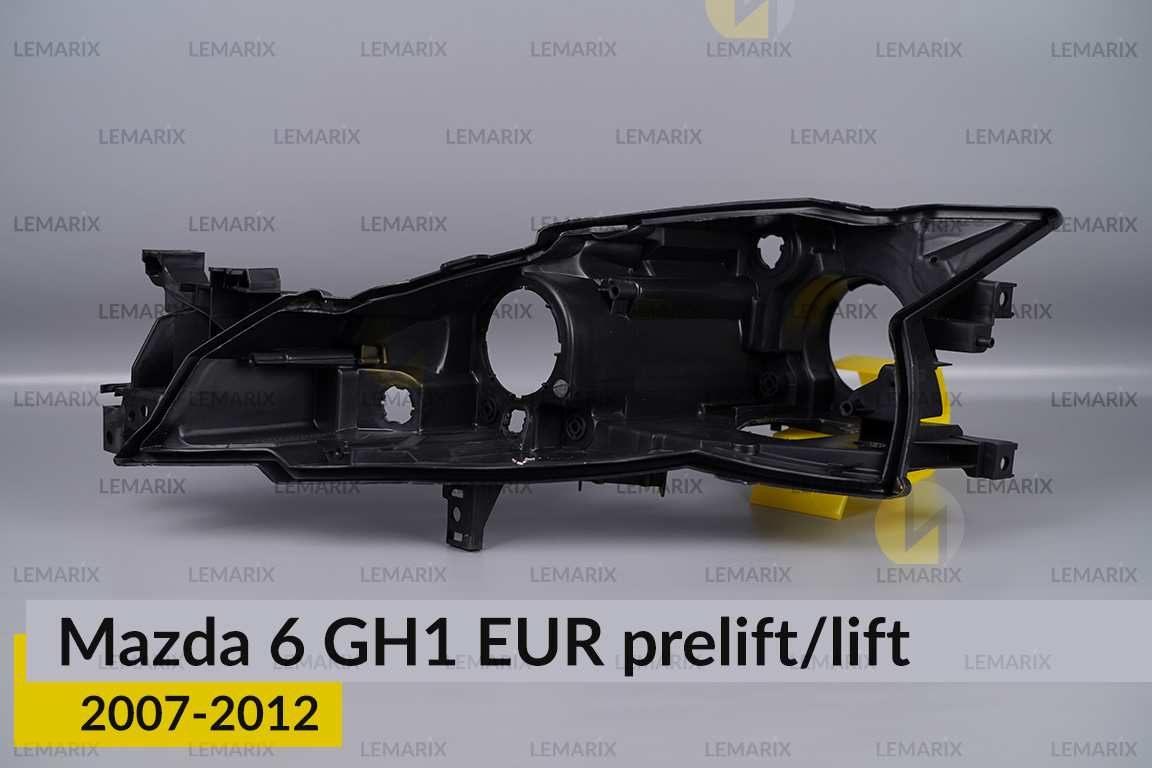 Корпус фари Mazda 6 GH1 EUR (2007-2012) дорест/рест лівий