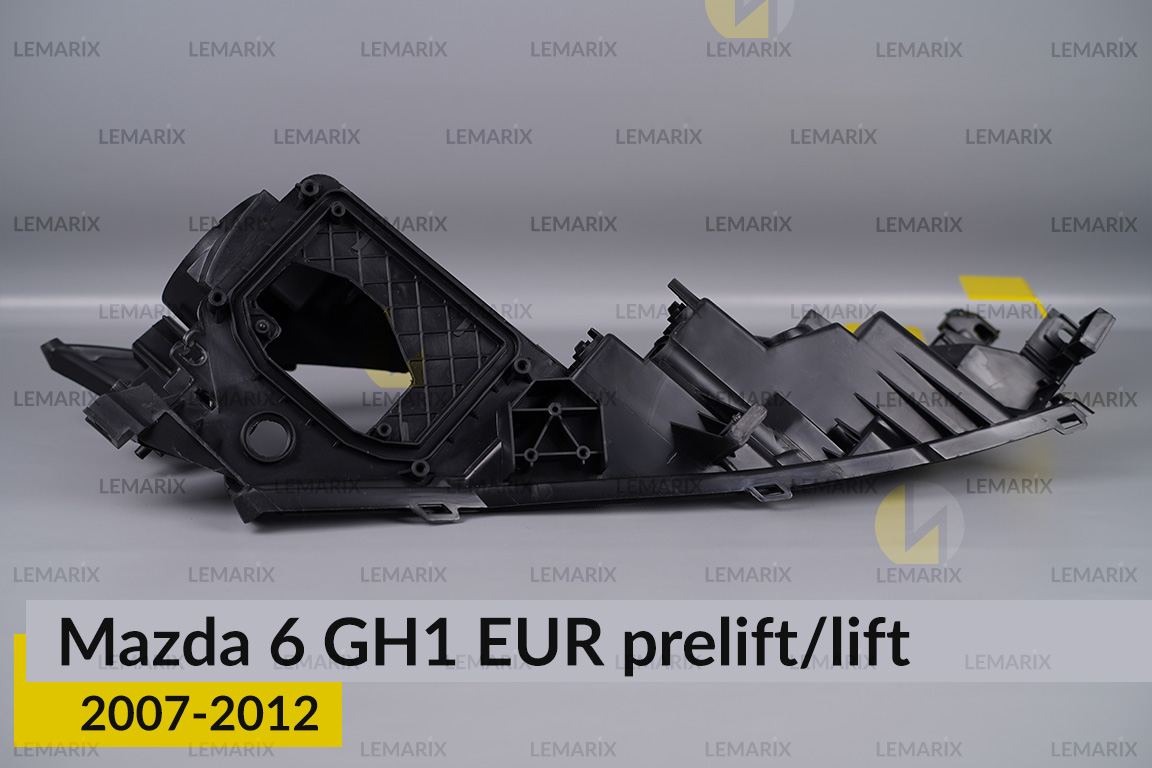 Корпус фари Mazda 6 GH1 EUR (2007-2012) дорест/рест лівий