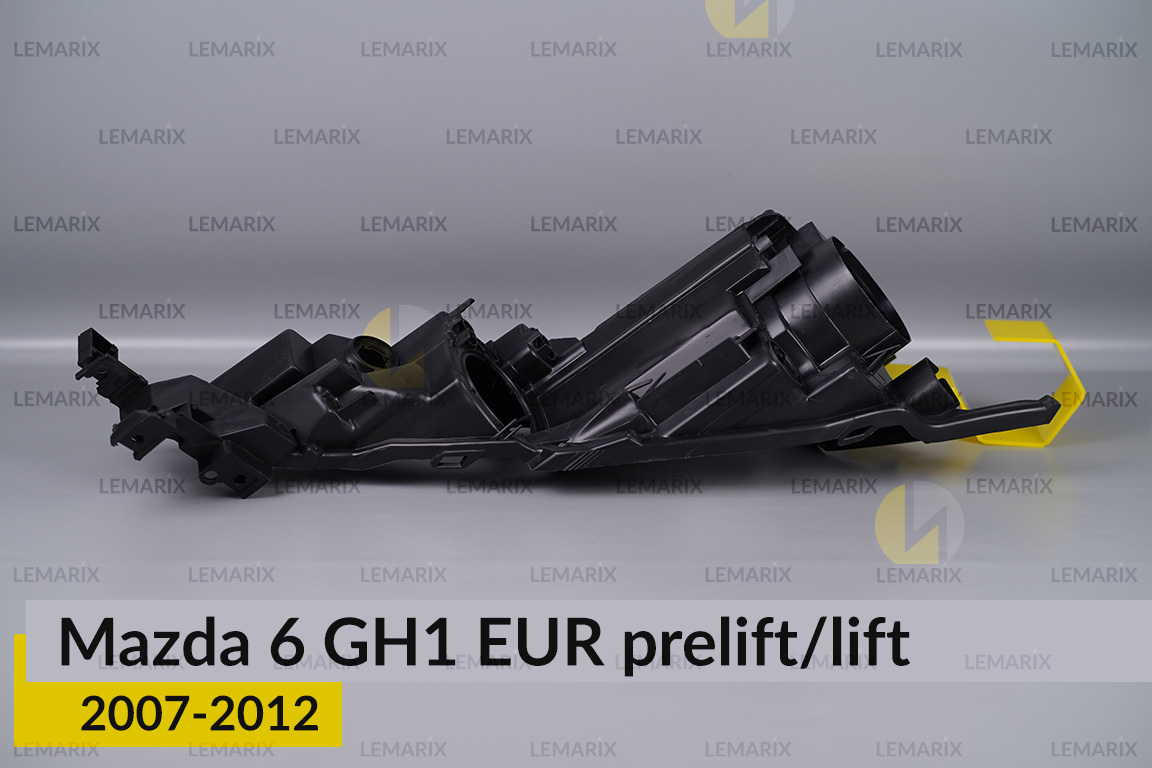 Корпус фари Mazda 6 GH1 EUR (2007-2012) дорест/рест лівий