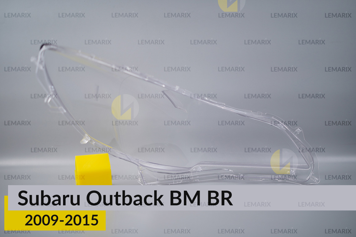 Скло фари Subaru Outback BM BR (2009-2015) ліве