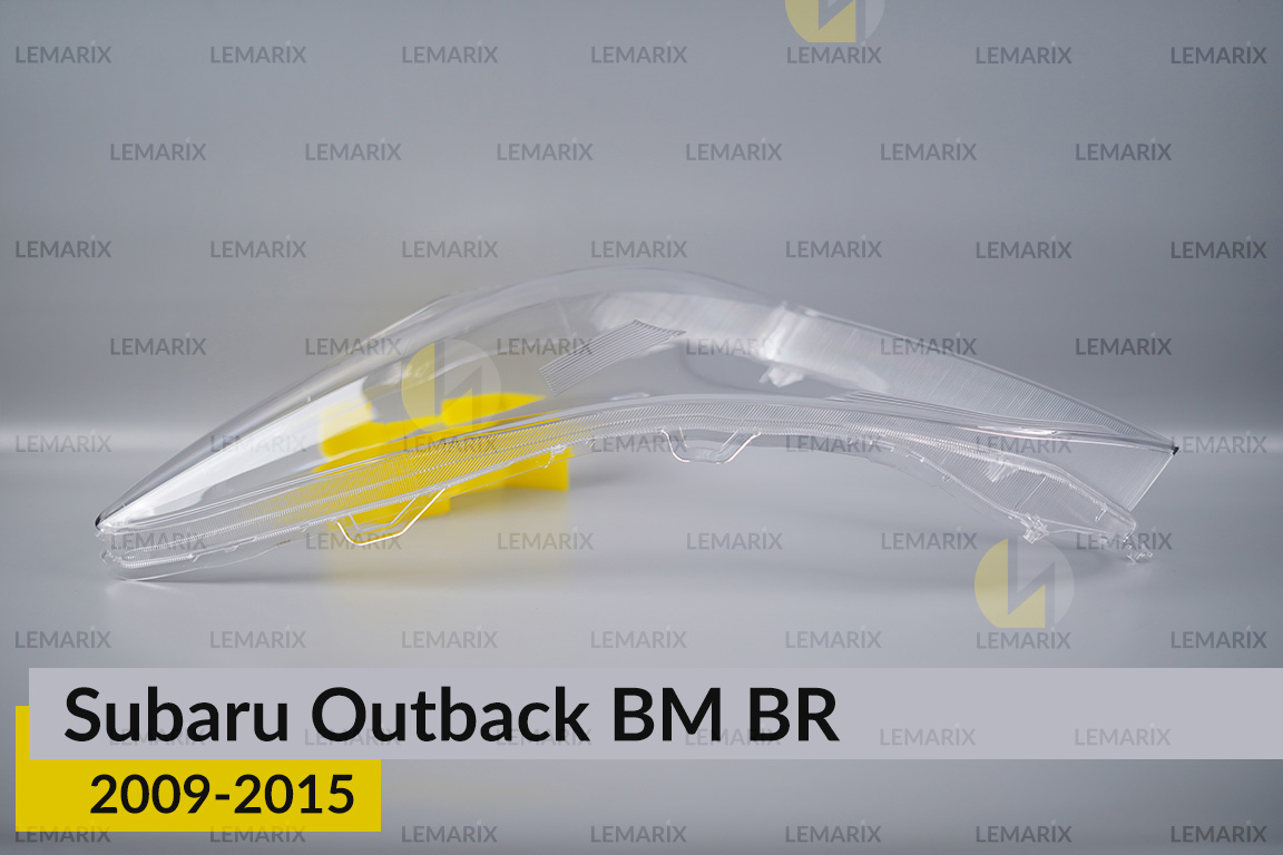 Скло фари Subaru Outback BM BR (2009-2015) ліве