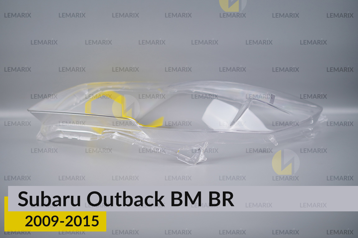 Скло фари Subaru Outback BM BR (2009-2015) ліве