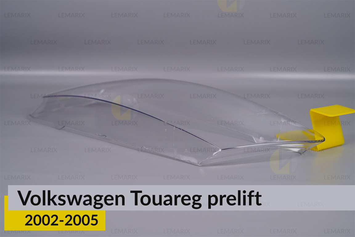 Скло фари VW Volkswagen Touareg (2002-2005) дорест ліве