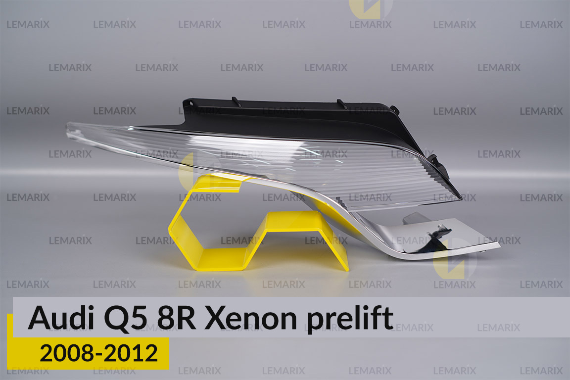 Хромована декоративна маска верхня Audi Q5 8R Xenon (2008-2012) дорест права