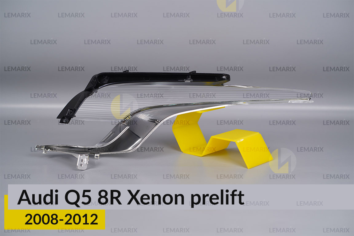 Хромована декоративна маска верхня Audi Q5 8R Xenon (2008-2012) дорест права