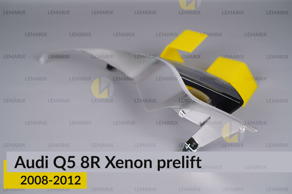 Хромована декоративна маска верхня Audi Q5 8R Xenon (2008-2012) дорест права