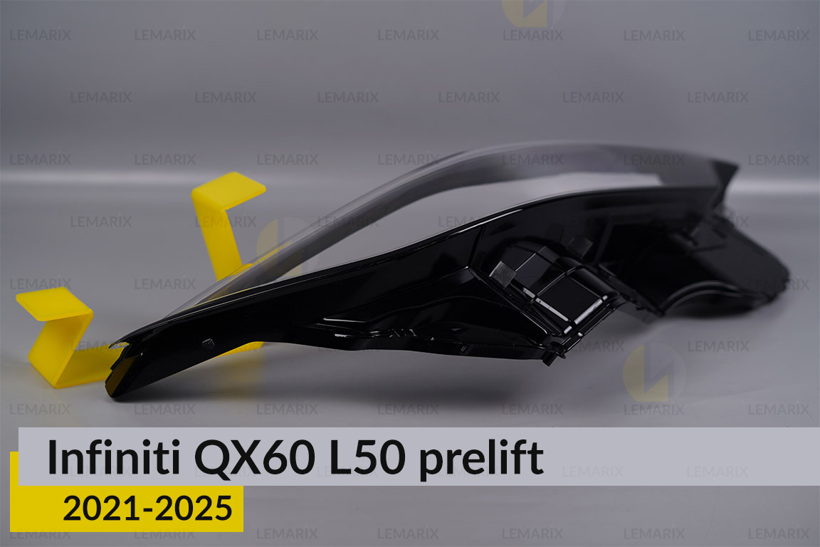 Скло фари Infiniti QX60 L50 (2021-2026) дорест праве
