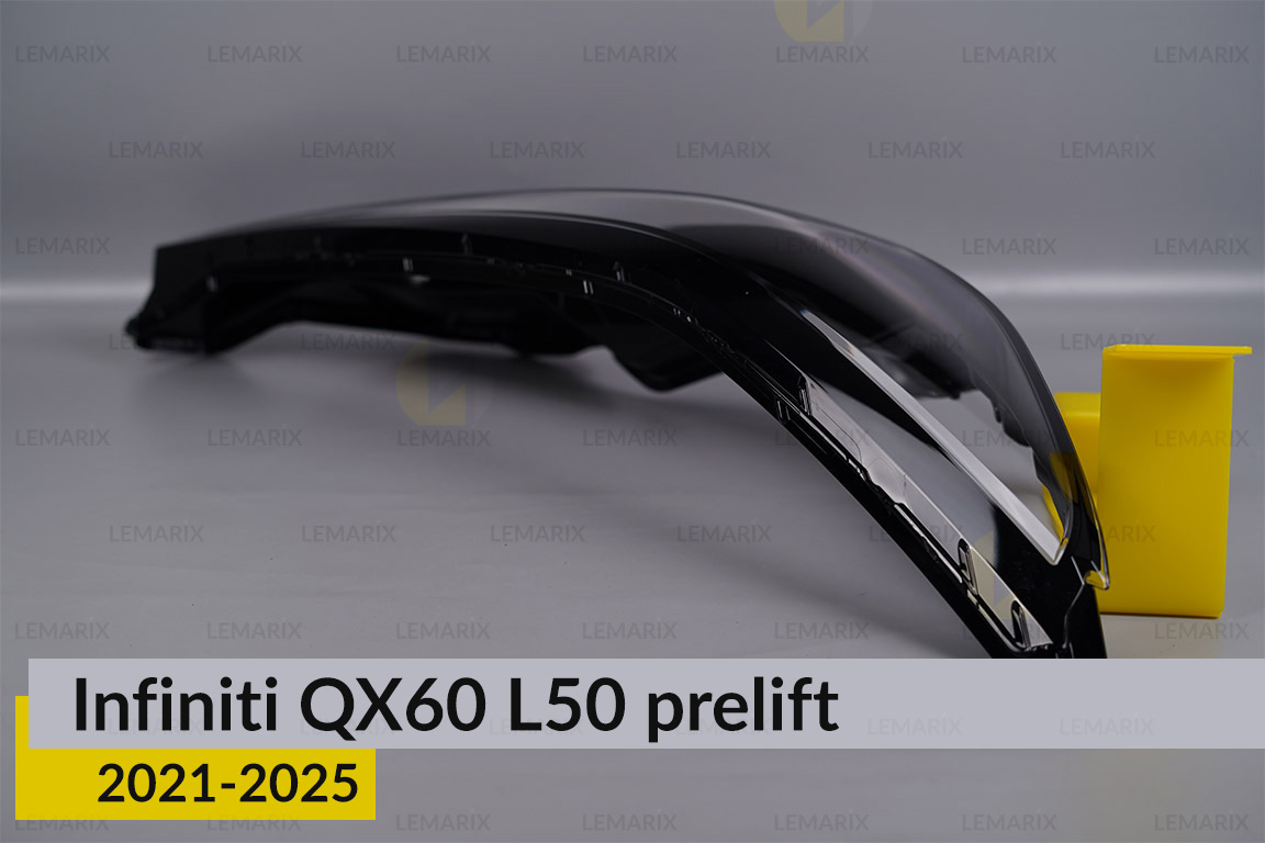 Скло фари Infiniti QX60 L50 (2021-2025) дорест праве