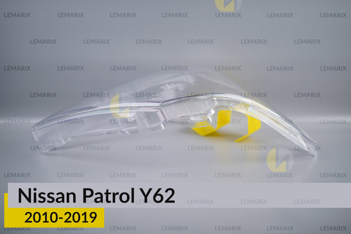 Скло фари Nissan Patrol Y62 (2010-2019) праве