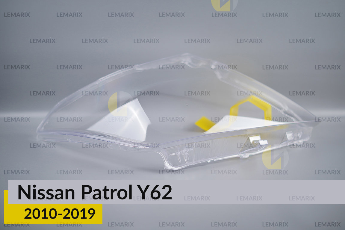 Скло фари Nissan Patrol Y62 (2010-2019) праве