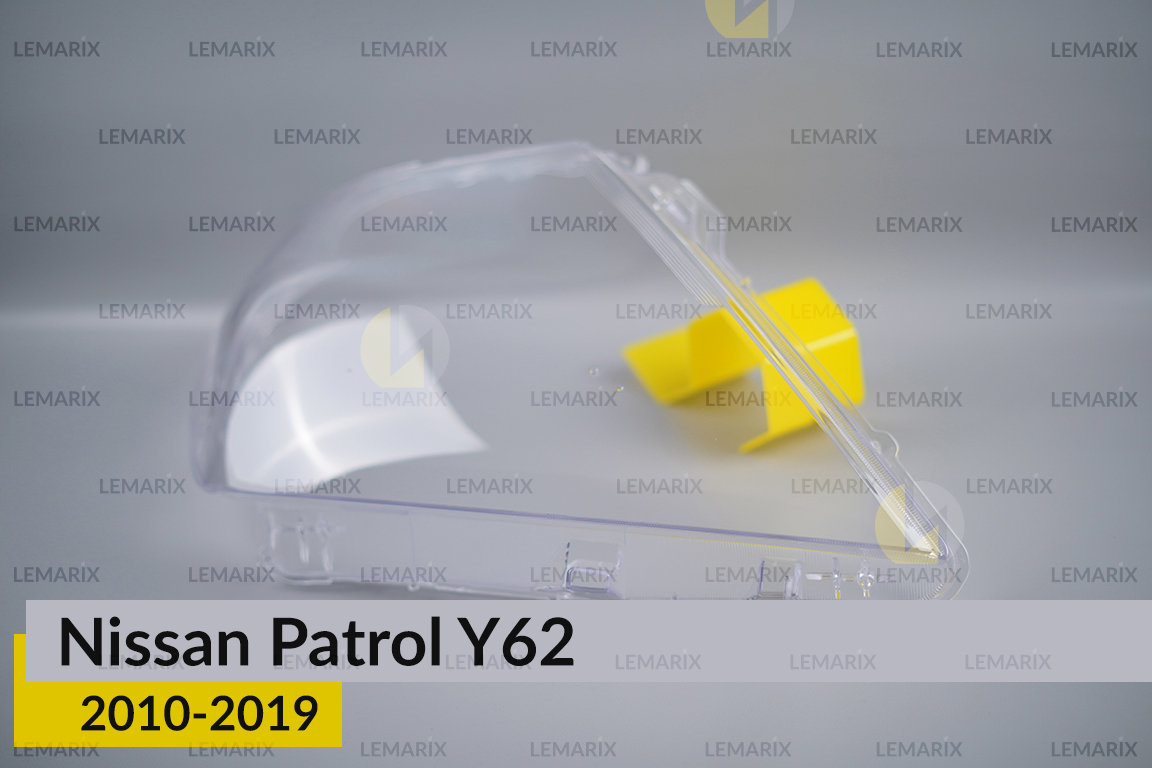 Скло фари Nissan Patrol Y62 (2010-2019) праве