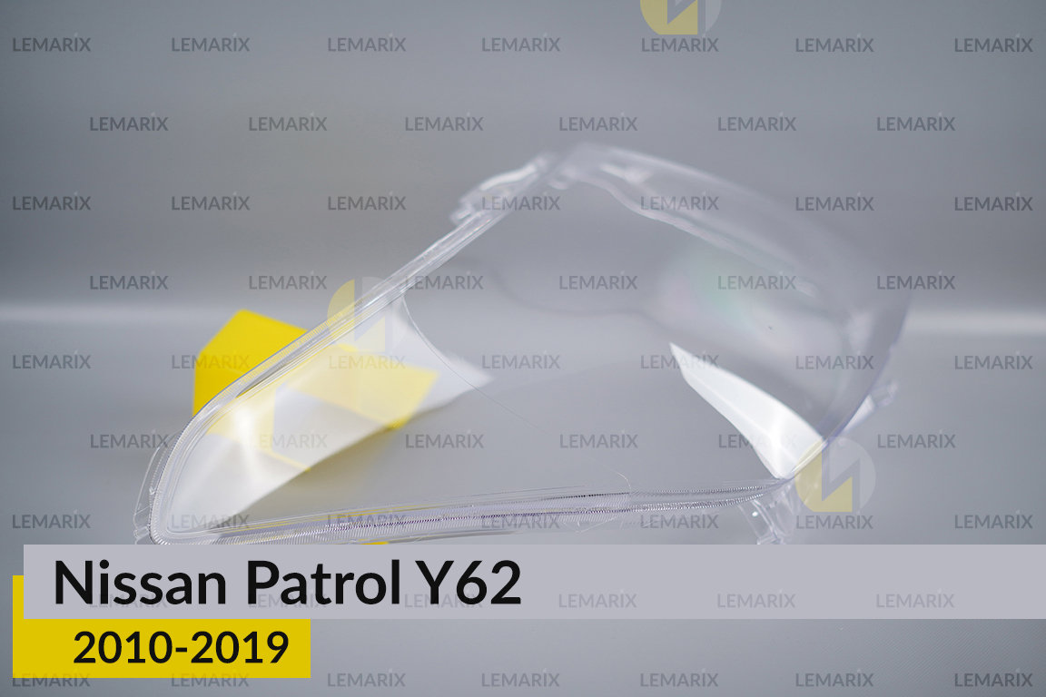 Скло фари Nissan Patrol Y62 (2010-2019) праве