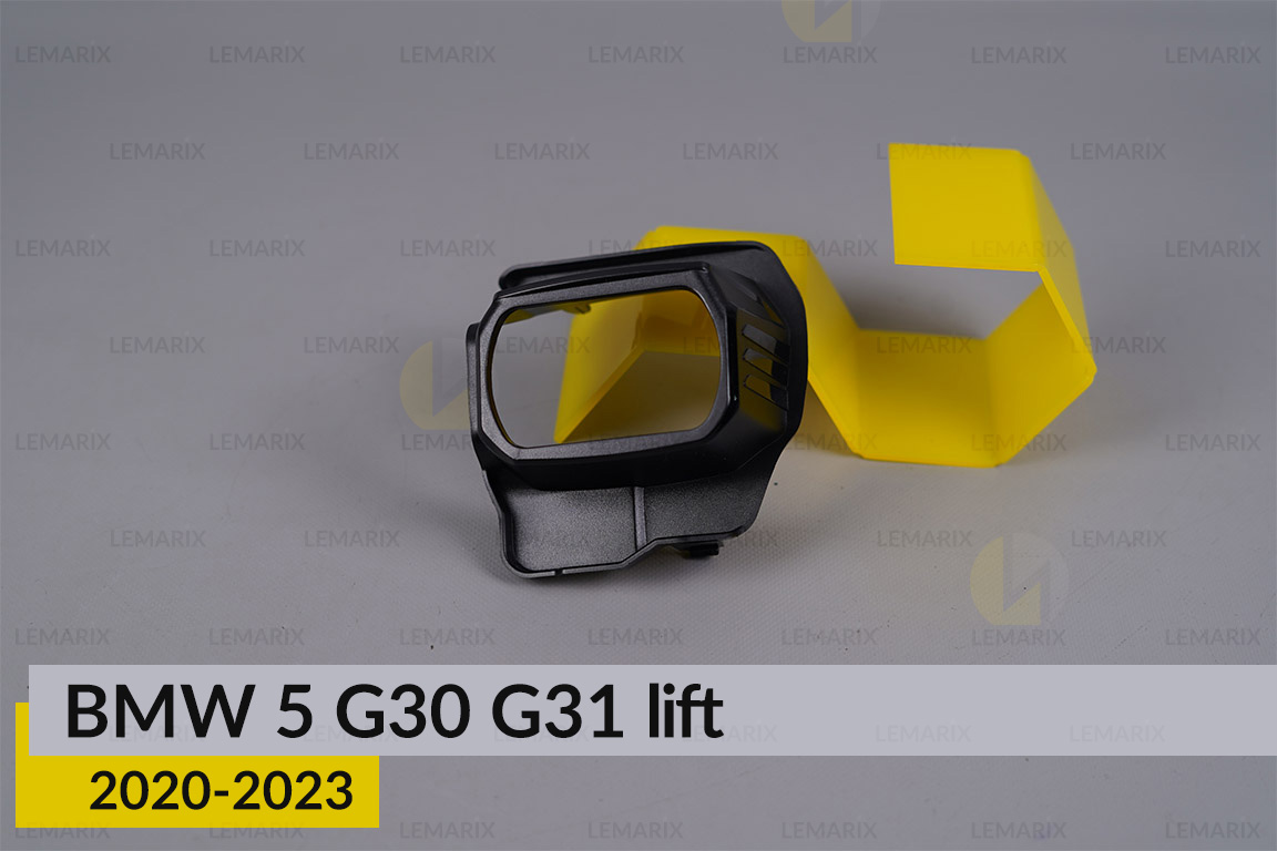 Декоративна маска лінзи мала BMW 5 G30 G31 (2020-2023) рест ліва