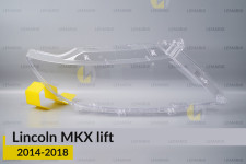 Скло фари Lincoln MKX (2014-2018) рест праве