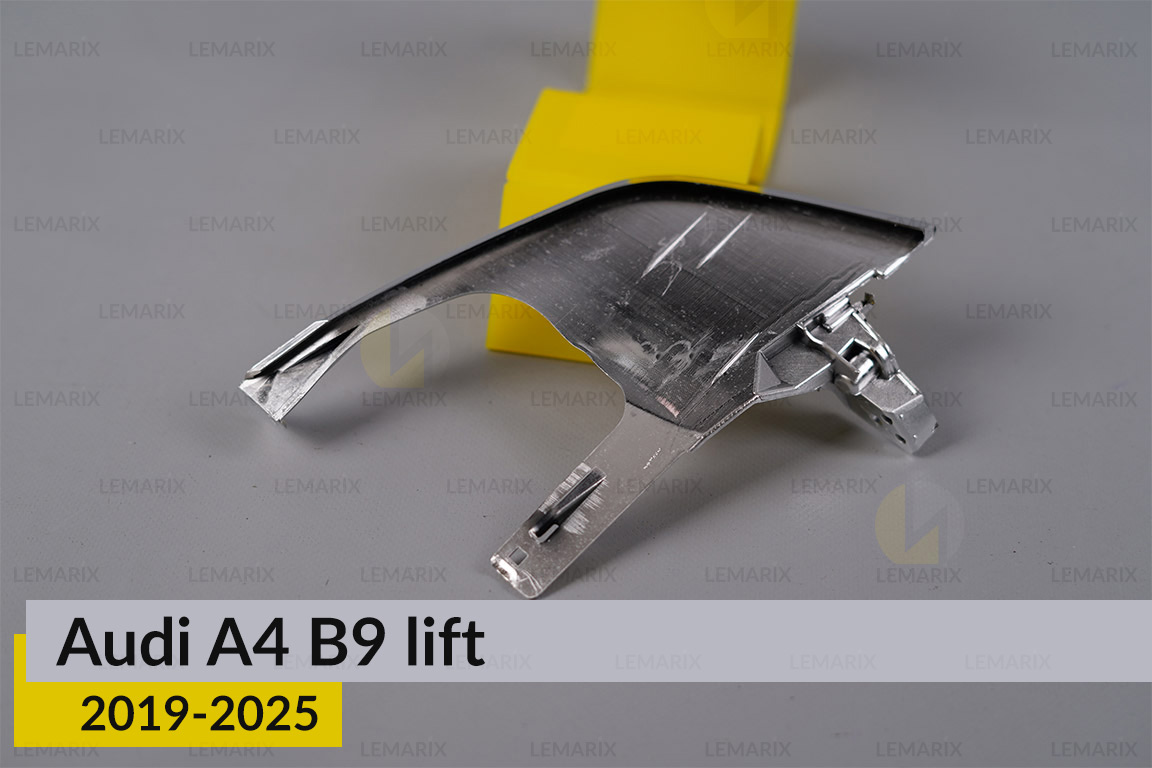 Хромована маска бокова внутрішня Audi A4 B9 (2019-2025) рест права
