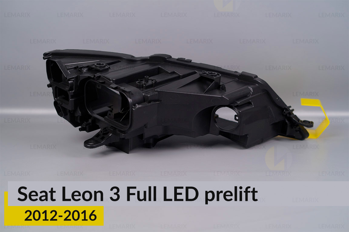 Корпус фари Seat Leon 3 Full LED (2012-2016) дорест лівий