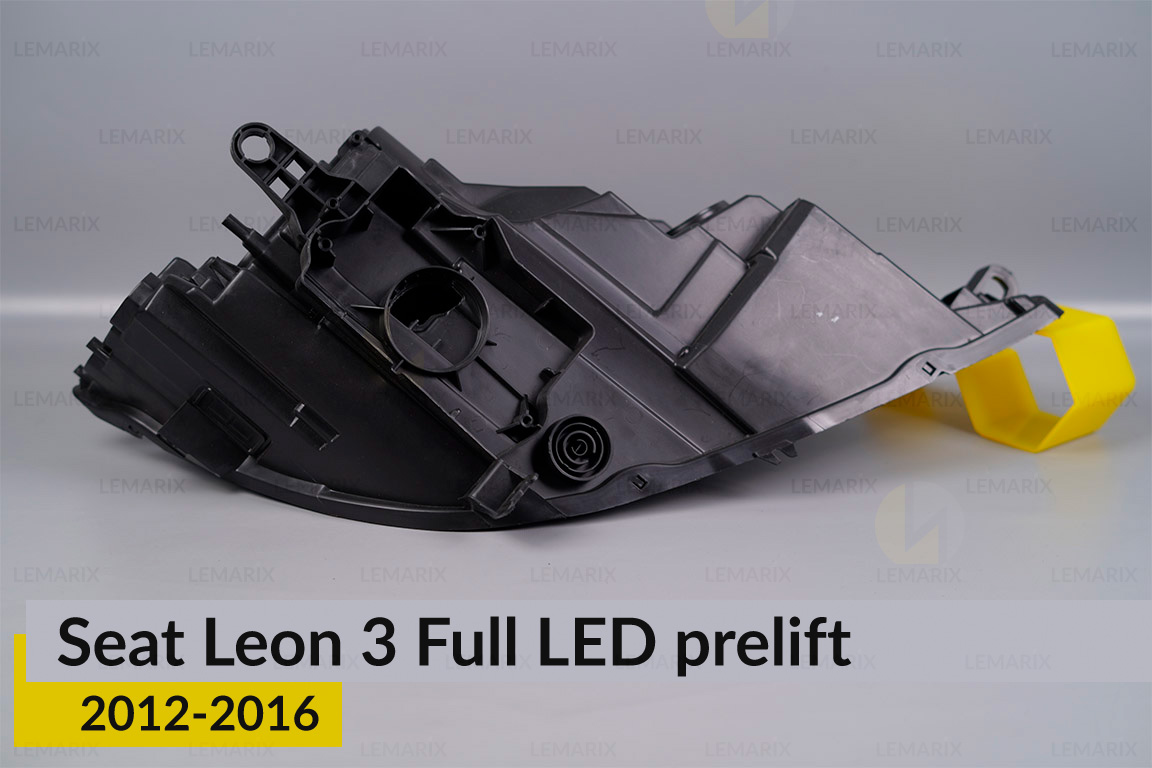 Корпус фари Seat Leon 3 Full LED (2012-2016) дорест лівий