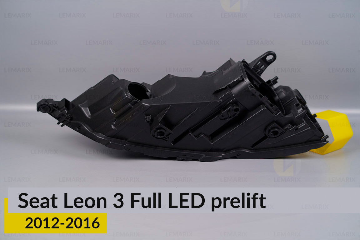 Корпус фари Seat Leon 3 Full LED (2012-2016) дорест лівий