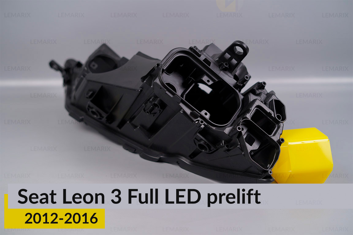 Корпус фари Seat Leon 3 Full LED (2012-2016) дорест лівий