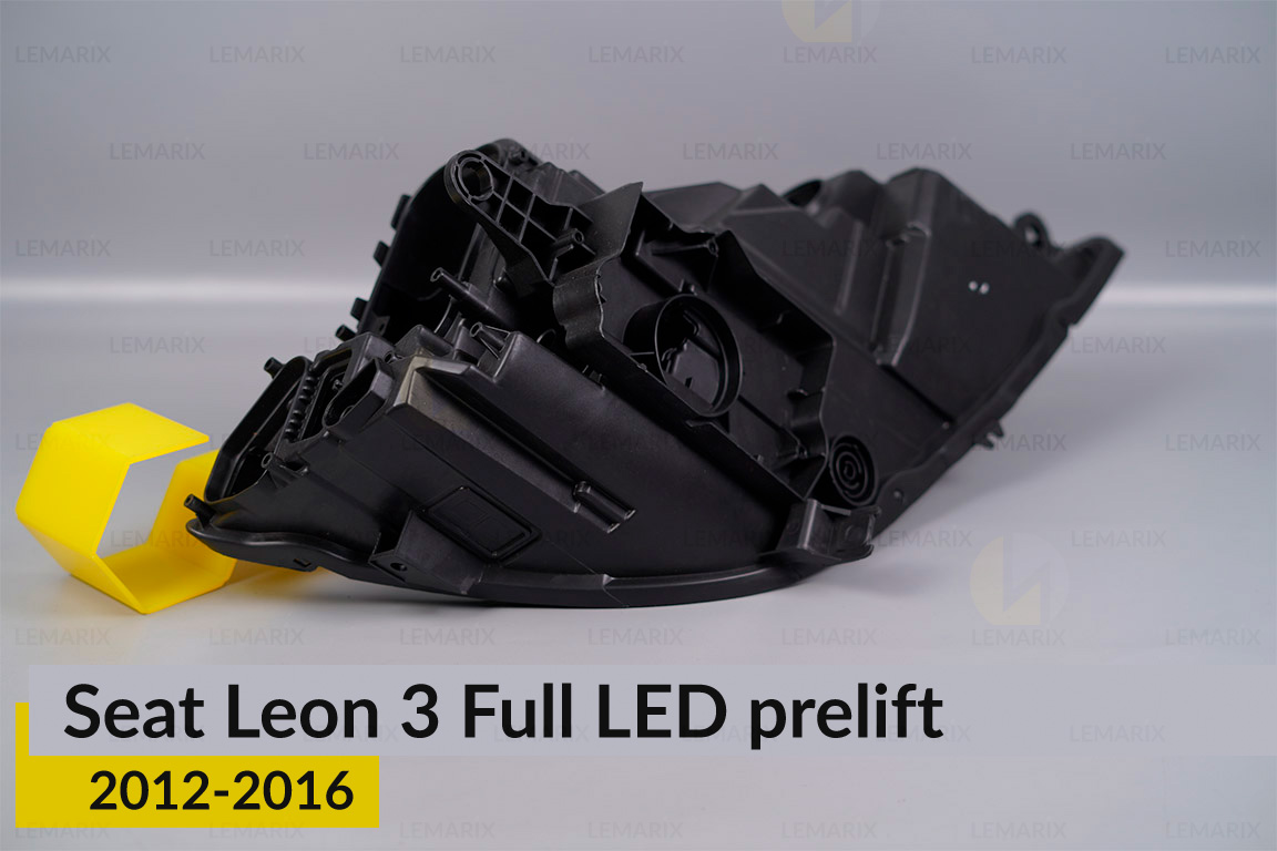 Корпус фари Seat Leon 3 Full LED (2012-2016) дорест лівий