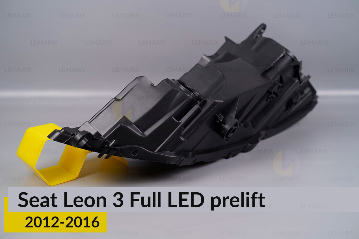 Корпус фари Seat Leon 3 Full LED (2012-2016) дорест лівий