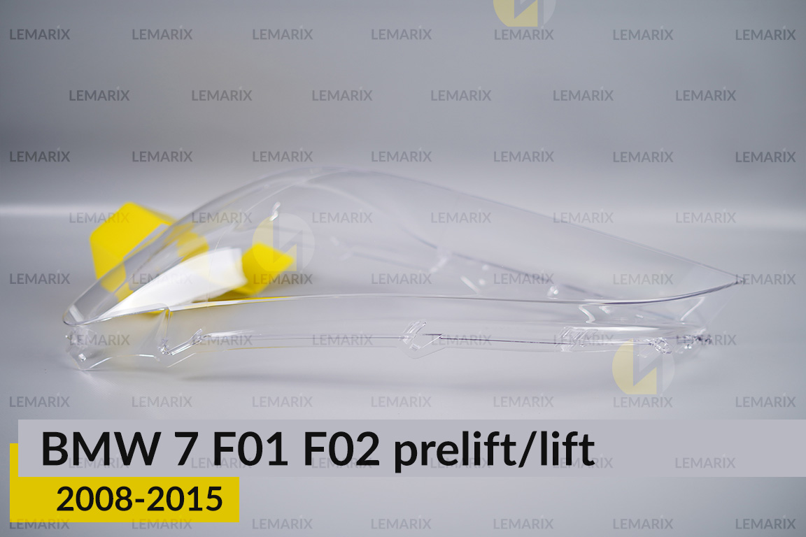 Скло фари BMW 7 F01 F02 (2008-2015) дорест/рест ліве