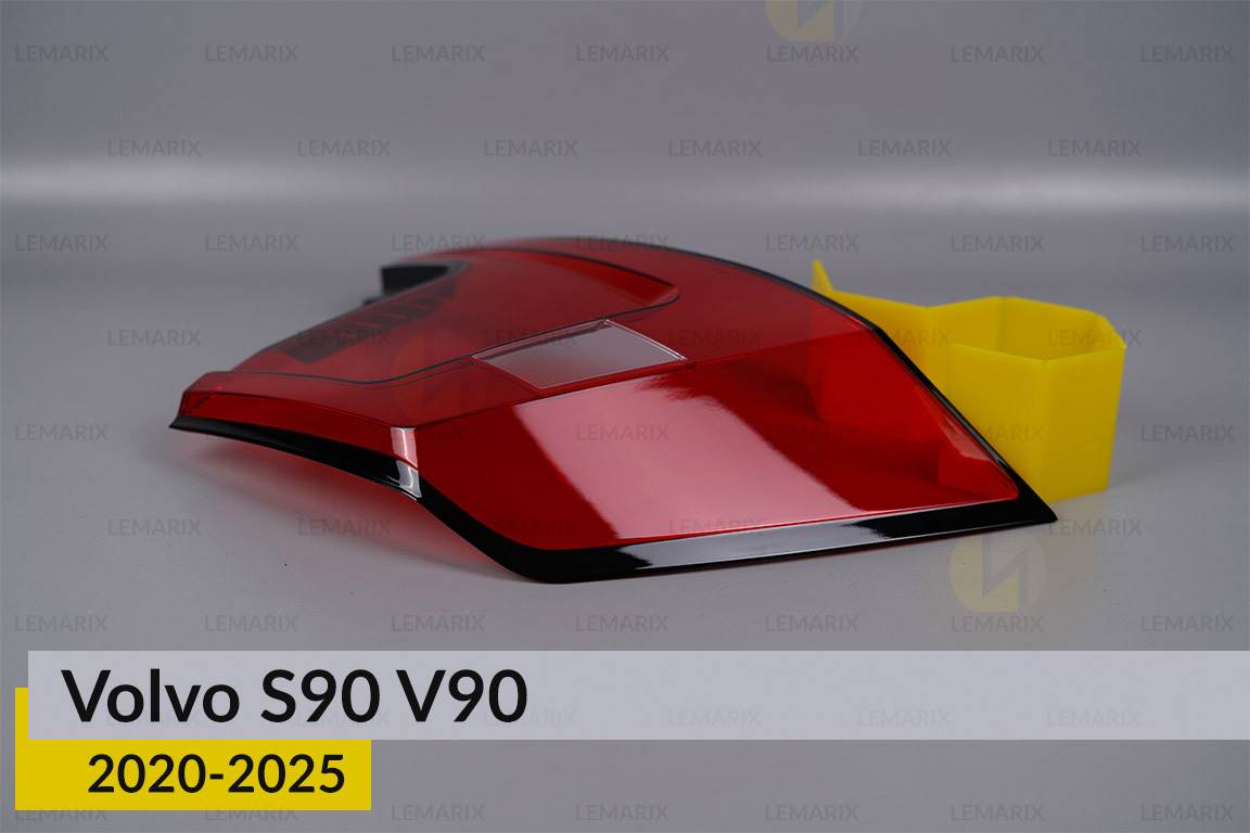 Скло заднього ліхтаря зовнішнє в крилі Volvo S90 V90 (2020-2025) ліве