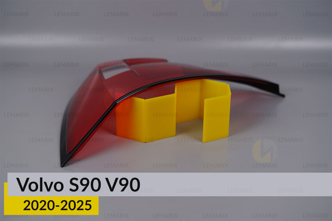 Скло заднього ліхтаря зовнішнє в крилі Volvo S90 V90 (2020-2025) ліве