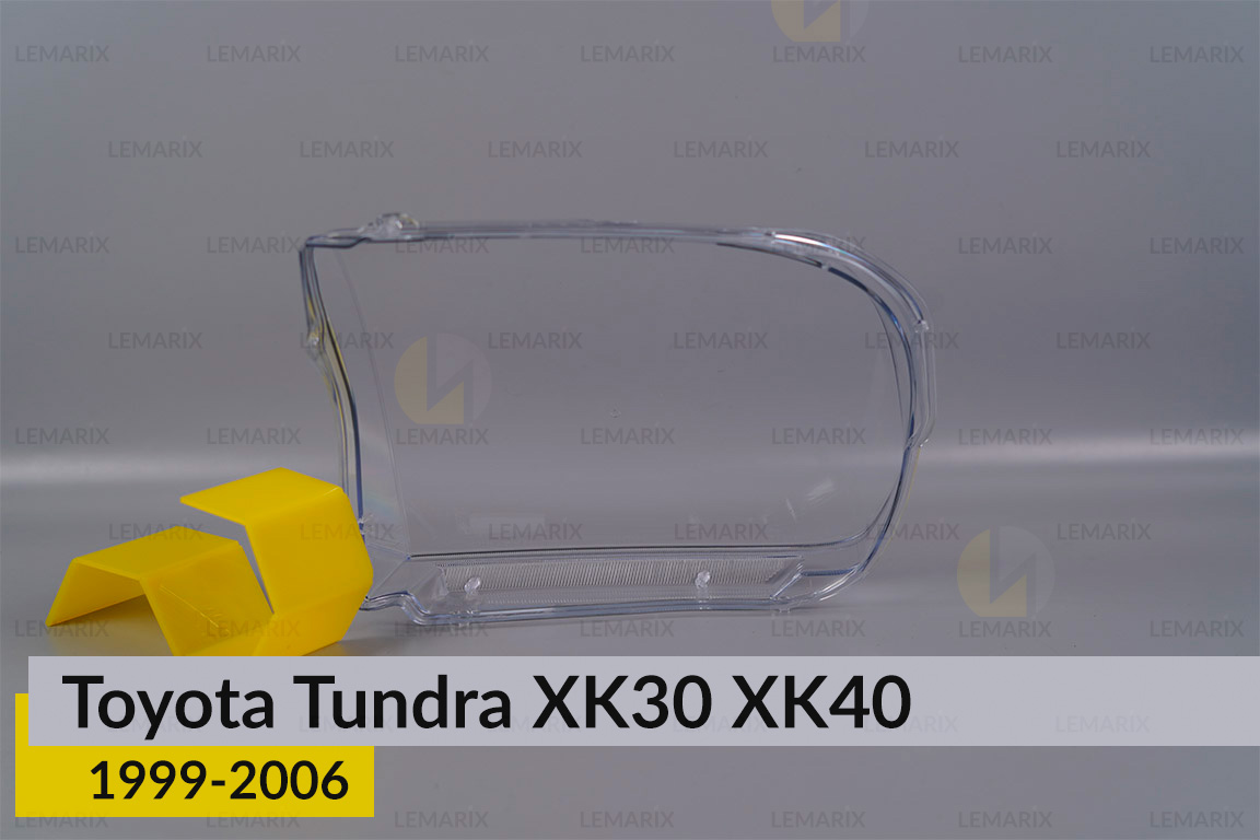 Скло фари Toyota Tundra XK30 XK40 (1999-2006) ліве