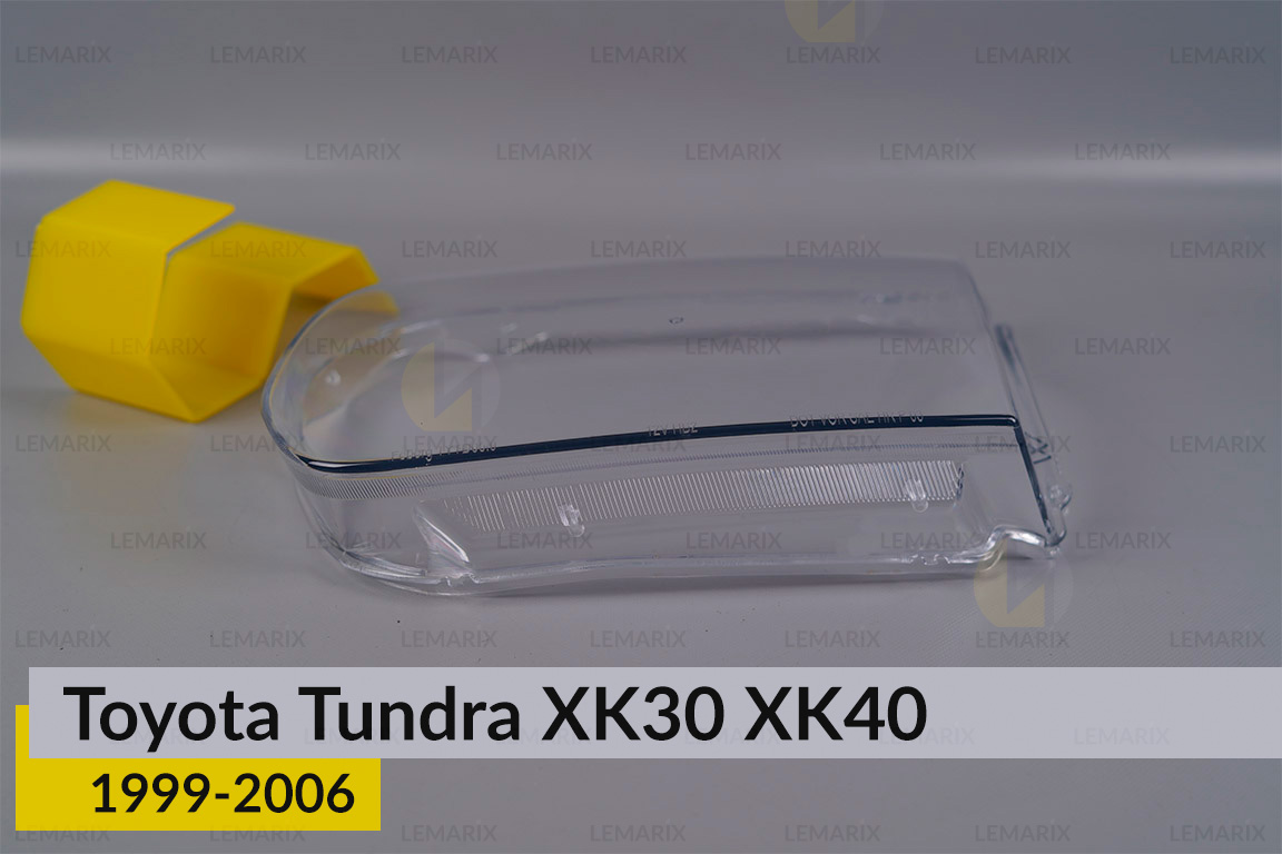 Скло фари Toyota Tundra XK30 XK40 (1999-2006) ліве