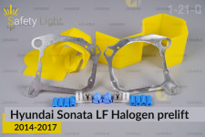 Переходная рамка для Hyundai Sonata LF Halogen (2014-2017) дорест
