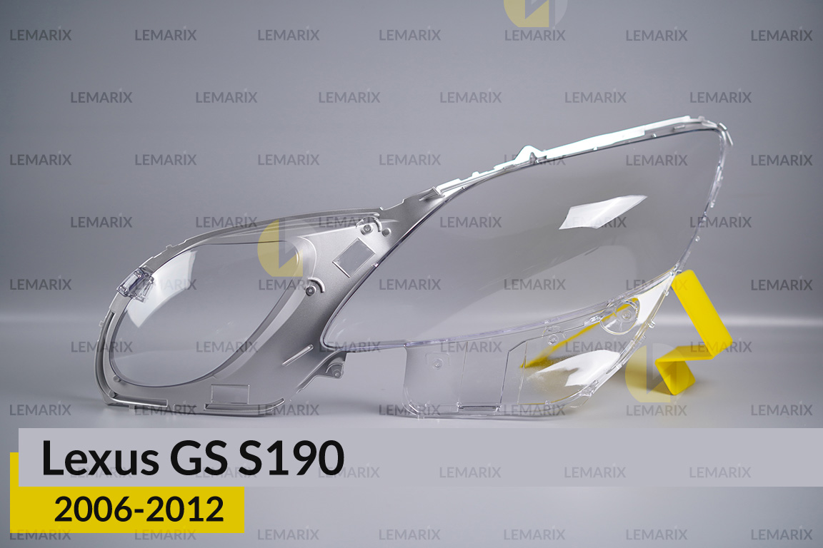 Скло фари Lexus GS S190 (2006-2012) ліве
