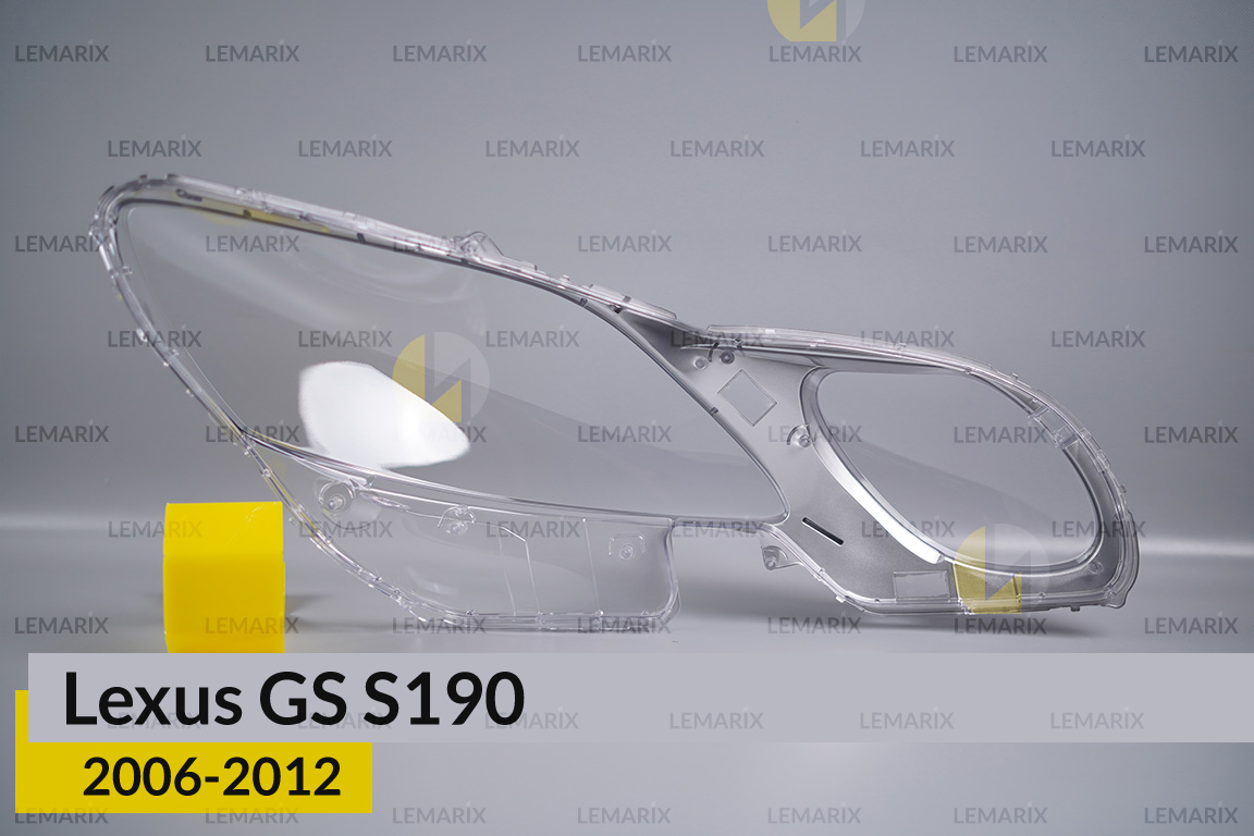 Скло фари Lexus GS S190 (2006-2012) ліве