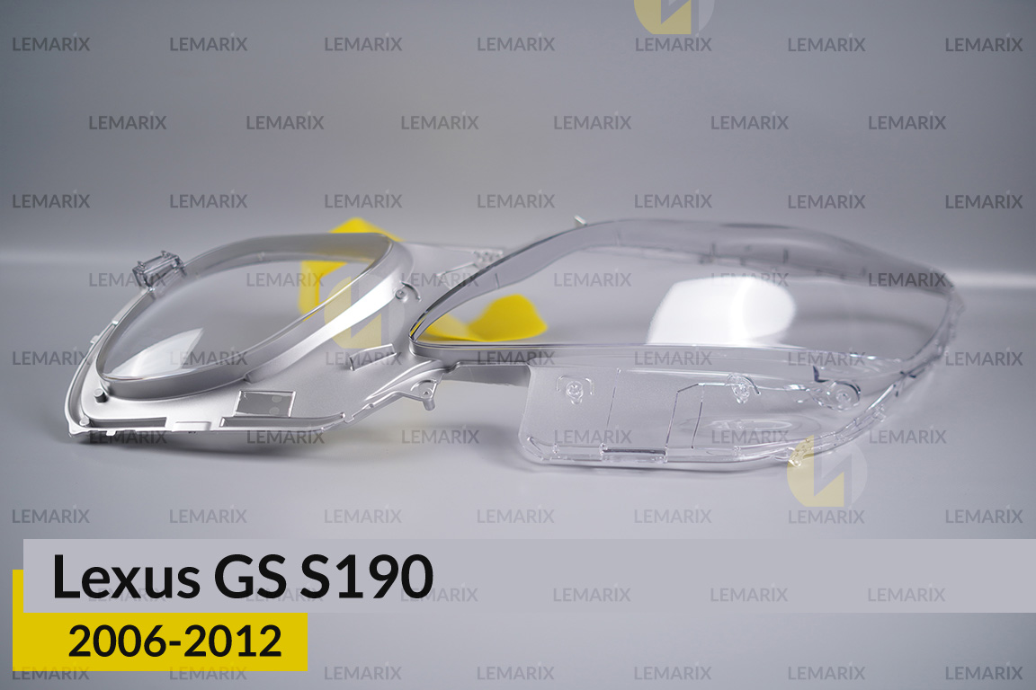 Скло фари Lexus GS S190 (2006-2012) ліве