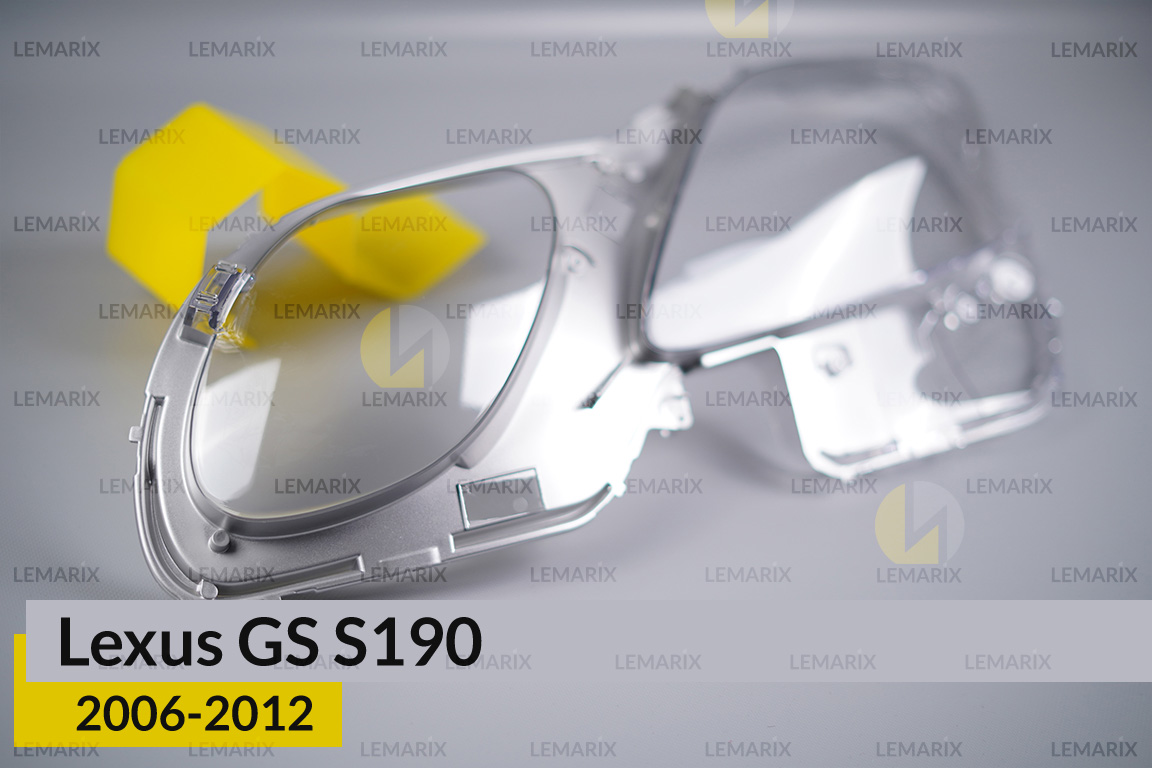 Скло фари Lexus GS S190 (2006-2012) ліве
