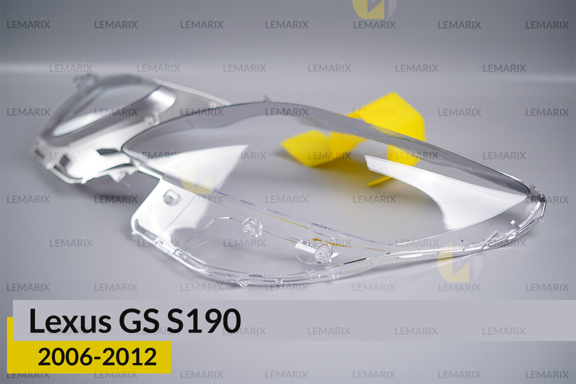 Скло фари Lexus GS S190 (2006-2012) ліве