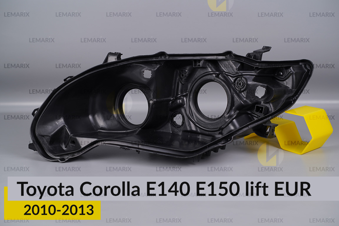 Корпус фари Toyota Corolla E140 E150 EUR (2010-2013) рест лівий