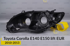 Корпус фари Toyota Corolla E140 E150 EUR (2010-2013) рест лівий