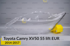 Скло фари Toyota Camry XV50 55 EUR (2014-2017) рест ліве