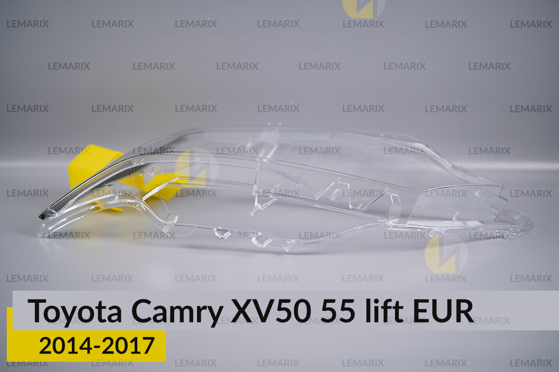 Скло фари Toyota Camry XV50 55 EUR (2014-2017) рест ліве