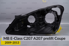Корпус фари Mercedes-Benz E-Class C207 A207 Coupe (2009-2013) дорест лівий