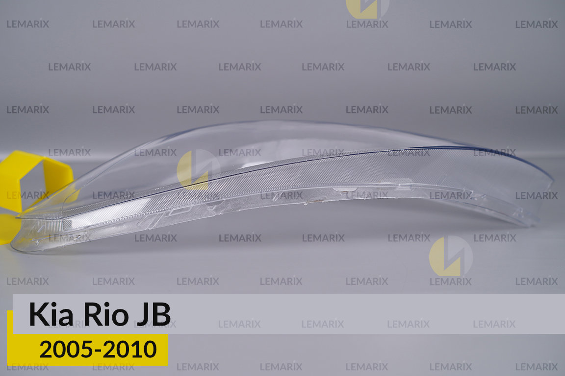 Скло фари KIA Rio JB (2005-2010) ліве