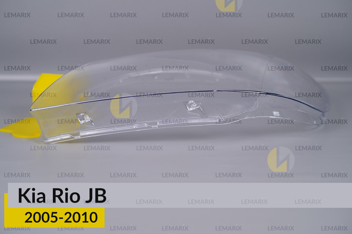 Скло фари KIA Rio JB (2005-2010) ліве