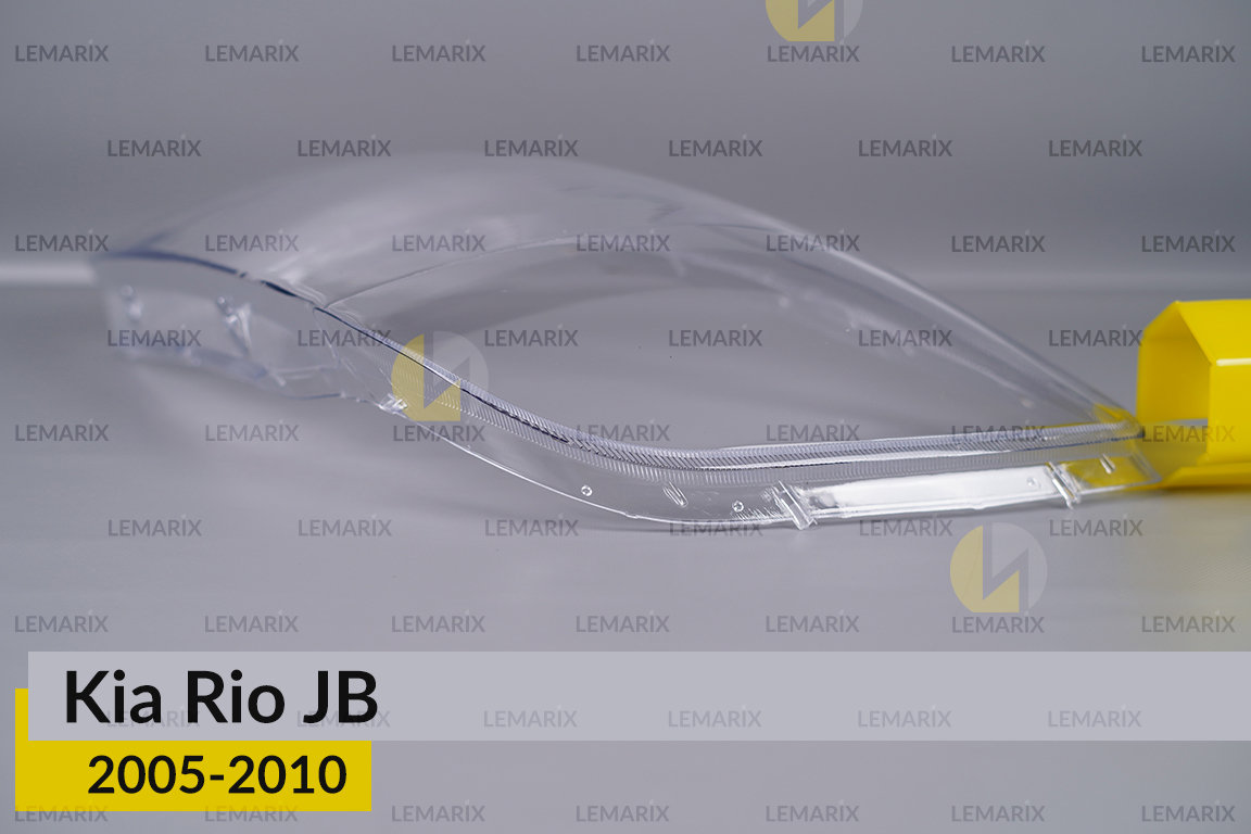 Скло фари KIA Rio JB (2005-2010) ліве