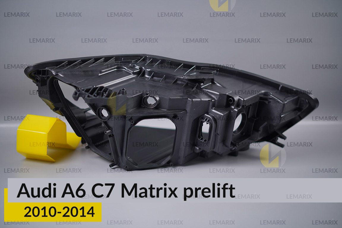 Корпус фари Audi A6 C7 Matrix (2010-2014) дорест лівий